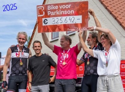 Bike en Hike voor Parkinson 2025 zeer succesvol!