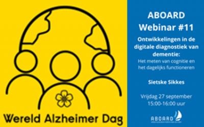 Webinar 'Alzheimer Uitgelegd' op 27 september 2024