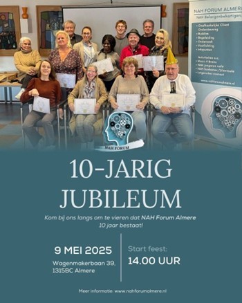 NAH Forum Almere bestaat 10 jaar! Vier samen deze mijlpaal op 9 mei 2025 in Almere