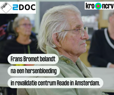 Kijktip! Documentaire Frans Bromet over zijn revalidatie na een hersenbloeding