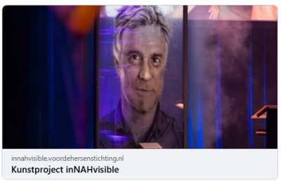 Kunstproject ‘inNAHvisible’. Reizende portrettententoonstelling over de onzichtbare gevolgen NAH