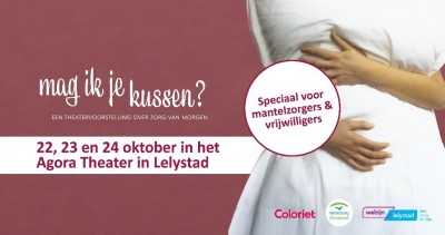 Dit najaar in heel Nederland: Theatervoorstelling ‘Mag ik je kussen?’ over de zorg voor morgen 