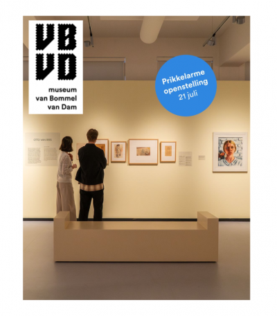 Prikkelarme openstelling Museum van Bommel van Dam in Venlo op 21 juli 2025