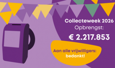Opbrengst Hersenstichting collecteweek 2026 ruim 2 miljoen euro!
