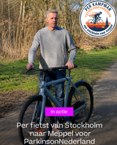 Niet opgeven, maar gaan: Per fietst van Stockholm naar Meppel