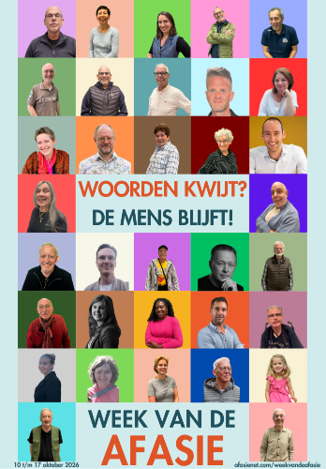'Woorden kwijt? De mens blijft!' Week van de Afasie: 10 – 17 oktober 2026