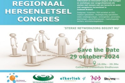 Regionaal Hersenletsel Congres ‘Sterke netwerkzorg begint nu’ in Eindhoven op 29 oktober 2024