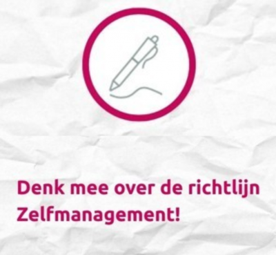 Oproep aan paramedische zorgprofessionals: denk mee over de richtlijn Zelfmanagement! 
