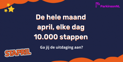 Save alvast the date! ParkinsonNL organiseert ‘Stapril 2025’! 