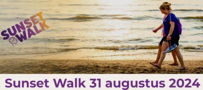 Nieuwe datum voor Sunset Walk Noordwijk is 31 augustus 2024!