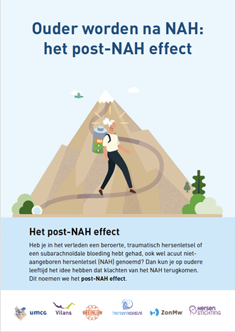 Nieuwe informatiefolder! Ouder worden na NAH: het post-NAH effect