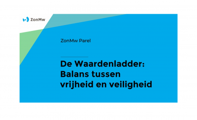 De Waardenladder is bekroond met een ZonMw Parel!