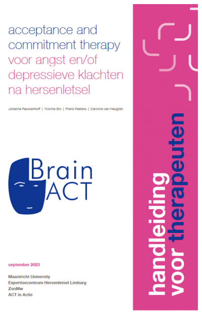 EHL presenteert: BreinACT - Behandelprotocollen voor depressieve en angst klachten na hersenletsel